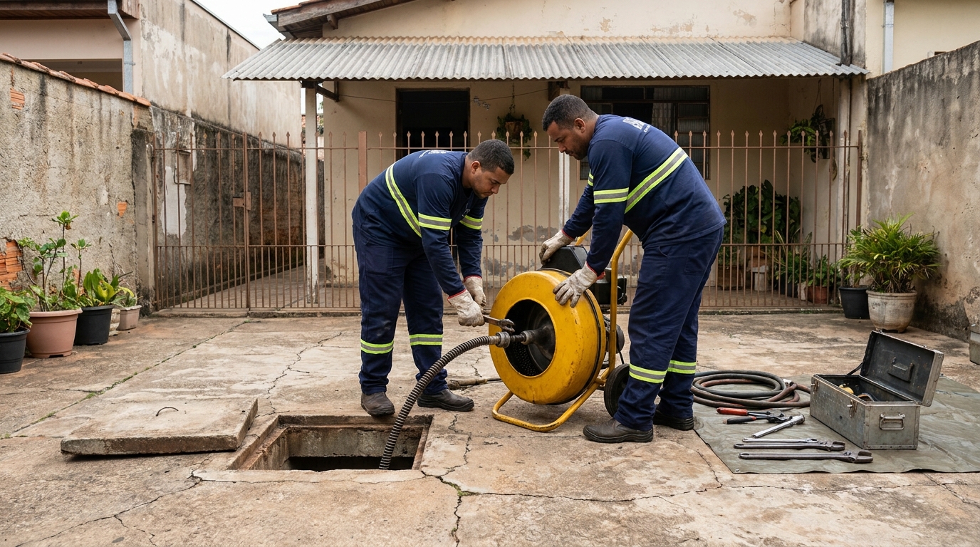 Desentupimento de Esgoto em Jaraguá do Sul